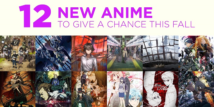 12 New Anime to Give A Chance This Fall