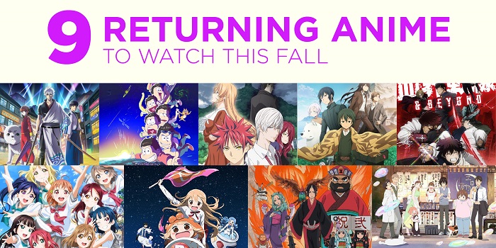 9 Returning Anime to Watch This Fall