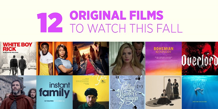 12 Original Films to Watch This Fall