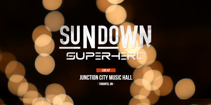 Sundown Superhero Release Concert Video