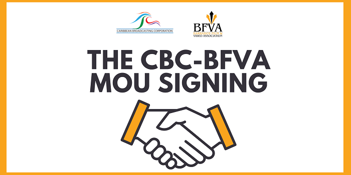 Barbados Film and Video Association Signs MOU With CBC
